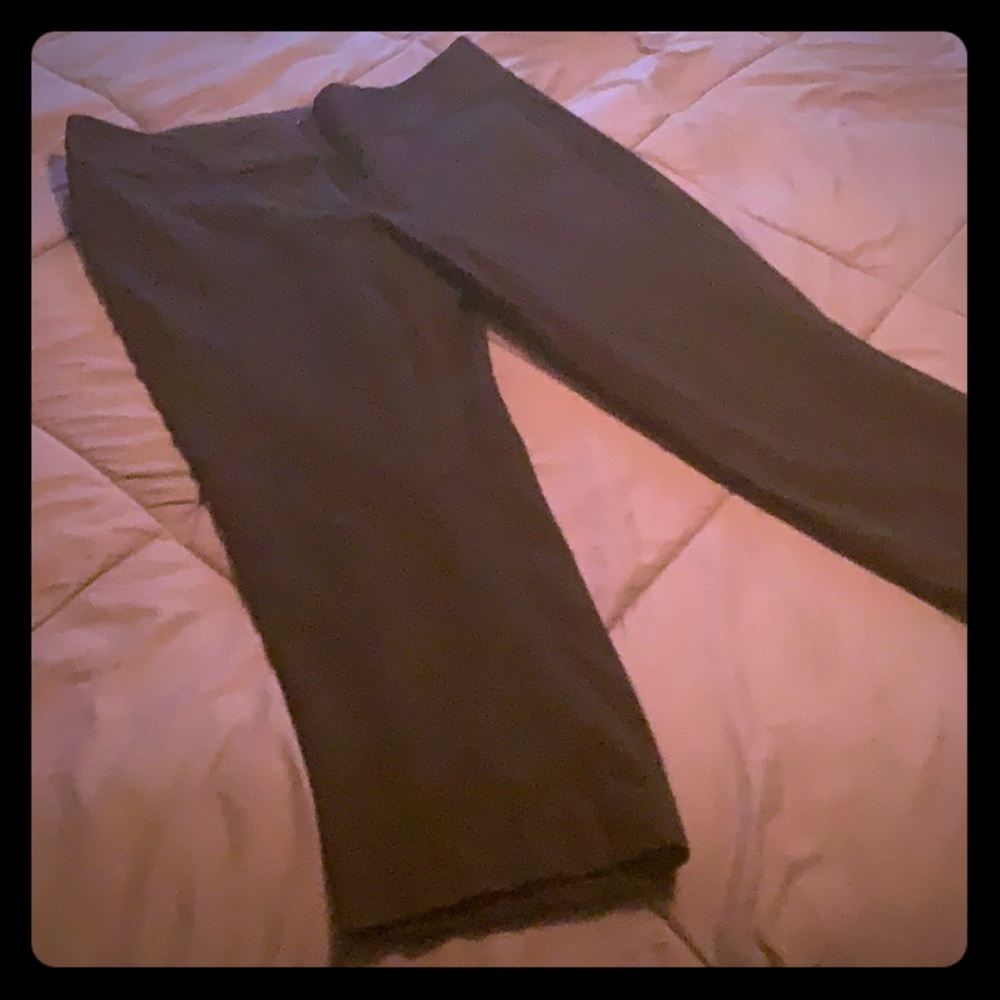 Express Editor dress capris black size 6.